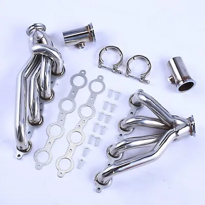 For LS Swap S10 Conversion Headers Truck SUV LS1 LS2 LS3 LS6 Bel Air Camaro Nova • $135.99