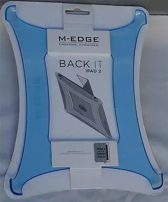 M-Edge Back It Back Case For IPad 2 - Works With Smart Cover - Blue - NEW • $14.99