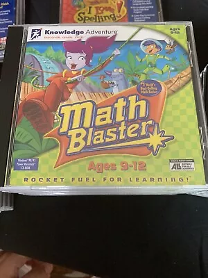 Math Blaster CD Ages 9-12 • $7.99