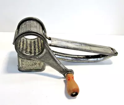  Mouli  Cheese Grater With  Red Crank Handle Made In France • $12.50