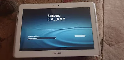 Samsung Galaxy Tab 2 GT-P5110 16GB Wi-Fi 10.1inch - White • £25.50