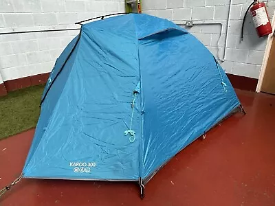 Vango Karoo 300 Poled Tent - 3 Berth Camping Festival Tent • £99.99