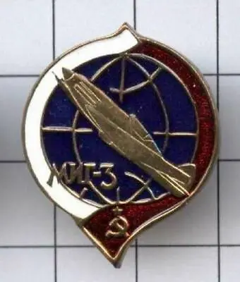 Badge. Pin. Aviation . MiG-3 . USSR. • $5.50