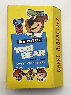 Sweet Cigarettes Pack Box Sleeve - Barratts Yogi Bear And Friends • £9.99