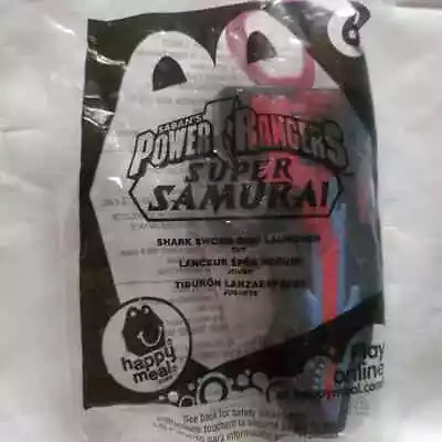 2012 Happy Meal Power Rangers Super Samurai Shark Sword Disc Launcher 6 • $10