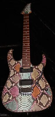 Ibanez RG120 Custom Real Snakeskin Armored Project Body AS-IS 24 Fret AANJ • $427.55