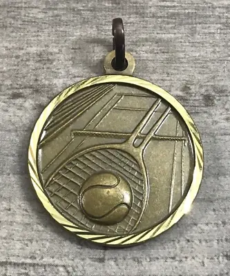 Vintage Made In Italy Tennis Award Medal Pendant Sports • $4.81