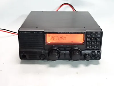 Vertex/standard Vx-1700 Low Band 1.6-30 Mhz 125 Watt 200 Ch Mobile Radio  • $590