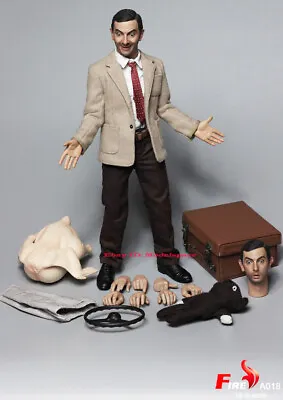 Original FIRE A018 MR. BEAN Mr. Bean's Holiday 1/6 Action Figure 12'' IN STOCK • $269.99