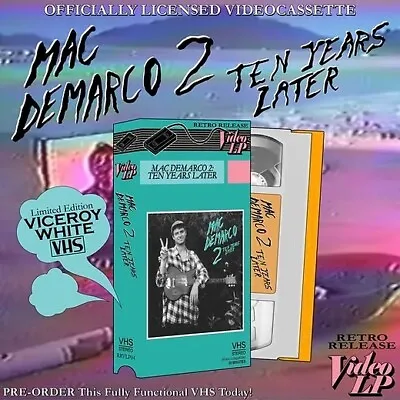 Mac DeMarco's 2 VHS 10 Years Later (Officially Licensed) Viceroy Variant Edition • $150