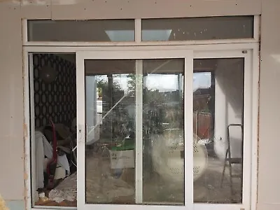 £295 • Buy FRENCH PATIO UPVC SLIDING DOORS AND FRAME MEASURES 280cm Width X 236cm Height