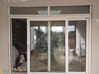 £295 • Buy FRENCH PATIO UPVC SLIDING DOORS AND FRAME MEASURES 280cm Width X 236cm Height