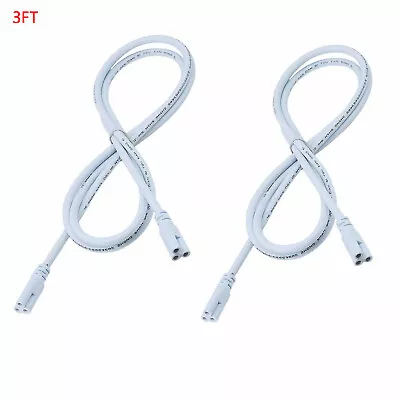 2-6 Feet Integrated LED Tube Light Bulbs Connecting Cable Cords Wire 2FT~6FT • $20.10