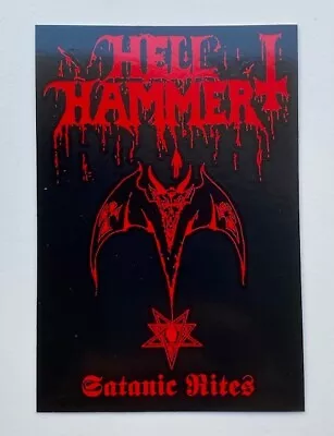 Hell Hammer Sticker Vinyl Decal Car Bumper Punk Rock 3.5  X 5  (482) • $3.49