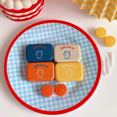 £2.85 • Buy Contact Lens Container Lenses Box Mini Contact Lens Case Eye Care Storage