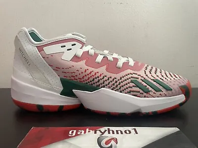 Adidas D.O.N. Issue #4 Basketball Shoes GZ9734 Miami Hurricanes Mens Size 10 • $127.49