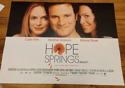 Hope Springs (with Colin Firth) Film Poster Quad (72) • £9.99