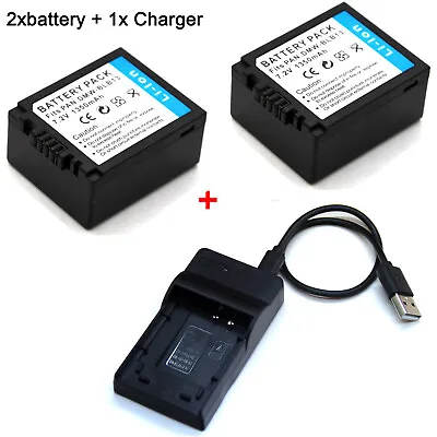 Battery / Charger For Panasonic Lumix DMC-G1 DMC-G2 DMC-G10 DMC-GH1 DMC-GF1 AUS • $20.99