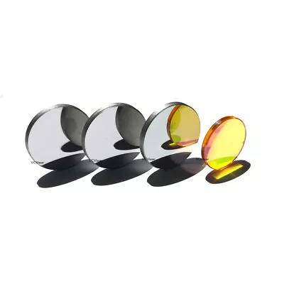 3pcs CO2 Laser Mo Mirrors 20-30mm + 1X CVD / II-VI Znse Focus Lens For Engraver • $87.99