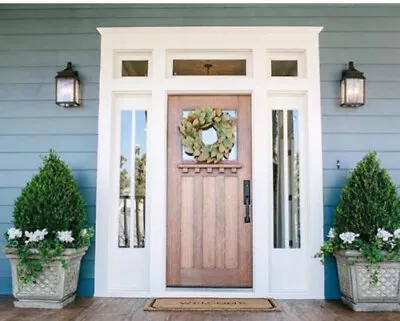 Craftsman Entry Door 36x80 Withh  Sidelites & Transom • $7989