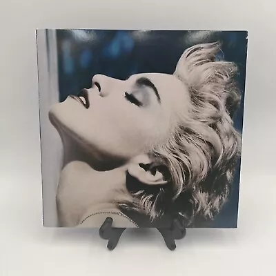 Madonna True Blue LP Vinyl 1-25442 1986 Sire Records With Poster! Nice! • $19.87