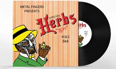 MF Doom Special Herbs Volume 5 & 6 Exclusive Limited Black Color Vinyl LP VGNM • $54