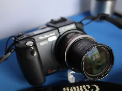 Canon PowerShot Pro 1 8.0MP L Series Lens  Inc USB Cable Hood Cap  F/2.4 • $151.04