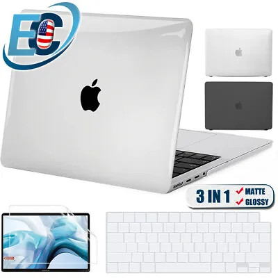 For MacBook Pro 14  16  2023 2021 M3 M2 M1 Hard Shell Case &Keyboard Cover &LCD • $14.99