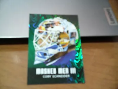 2010-11 Igt Btp Masked Men Iii Emerald Version #mm-12- Cory Schneider • $1.50