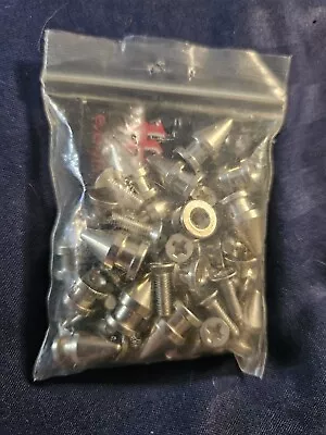 Hot Topic 23 Punk Cone Metal Small Spikes Studs Screw  • $5