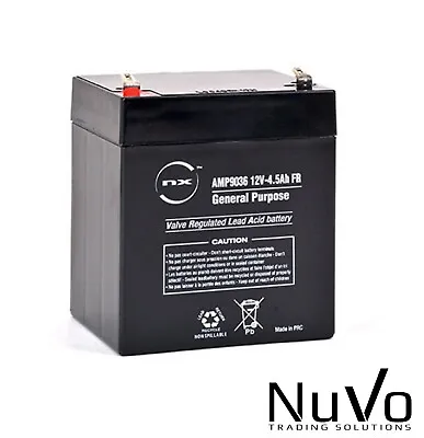 NX 12V 4.5ah (replaces All 4ah & 5ah) - Brand New - Cube Shape Battery • £12.75