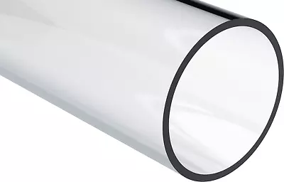 Acrylic Round Tube (Extruded) Clear 4-1/2  ID X 4-3/4  OD 12  Length • $27.63