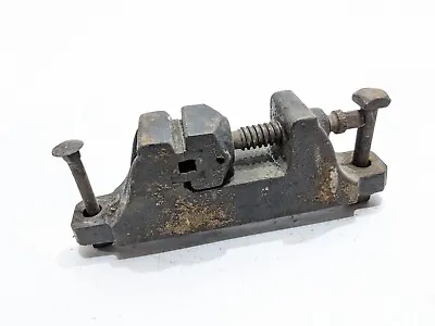 Vtg Milling Machining Vise Steel Stock Holding Jaws • $50