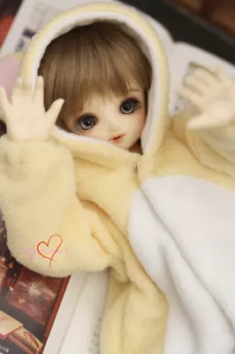 One Piece Pajamas Jumpsuit Beige Bear Clothes For 1/6 1/4 1/3 Uncle BJD Doll • $55.58