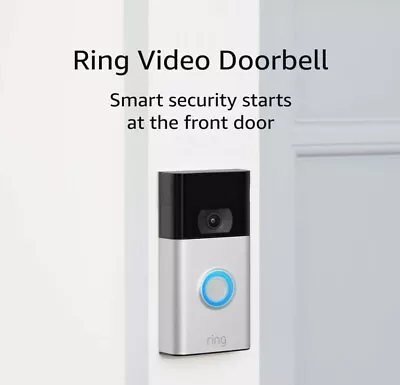 Ring Video Doorbell (2nd Generation) – 1080p HD Video Improved Motion Detection • $129.95