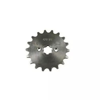 For 420 Chain 18 Tooth 18t Sprocket Fits 17mm Shaft Dirt Bike Only Es07 • $5.99