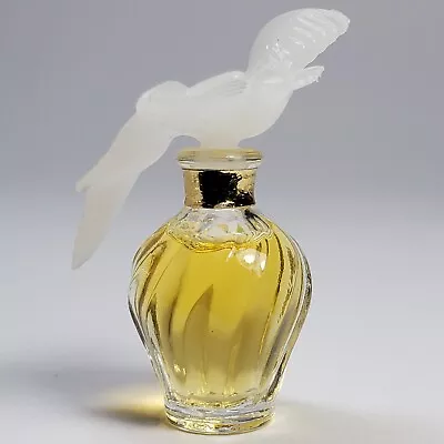 L'Air Du Temps Nina Ricci EDP - .12 Oz Travel Mini - Peace Doves - France 1970s • $10