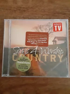 Various Artists : Songs 4 Worship: Country CD ( NEW ) • $9.50