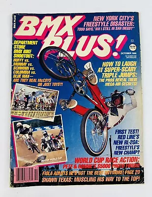 BMX PLUS! Magazine (October 1986) Volume 9 Number 10 • $44.94