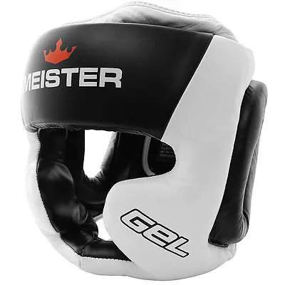 MEISTER GEL FULL-FACE HEAD GUARD - MMA Boxing Helmet Training Muay Thai Gear WT • $49.99