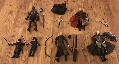 Lord Of The Rings ToyBiz Figures X 7 - Includes Lots Of Weapons & Accessories • £20
