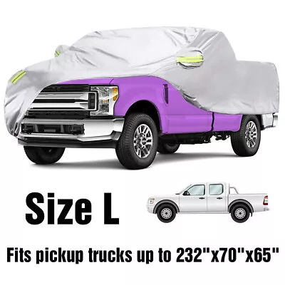 Truck Cover All Season Car Cover For Pickup For Ford Raptor F150 F250  P4E7 • $62.27