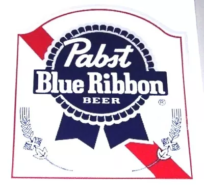 Pabst Blue Ribbon Beer Vinyl Decal Sticker 4324 • $5.99