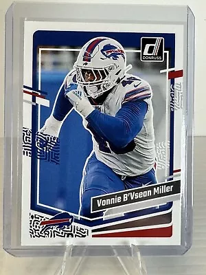 2023 Panini Donruss Vonnie B'Vsean Miller Full Name Image Name Variation SSP #36 • $7.99