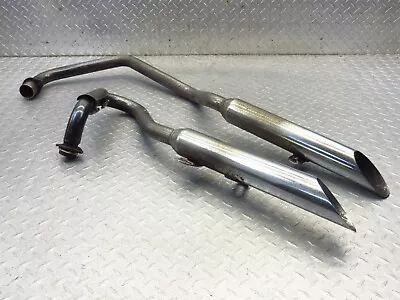 1996 93-00 Yamaha Virago XV535 Exhaust Muffler Pipe Silencer Header  • $197.62