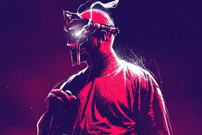 MF Doom Metal Face Hip Hop Rap Star Artist Wall Art Home Decor - POSTER 20x30 • $23.99