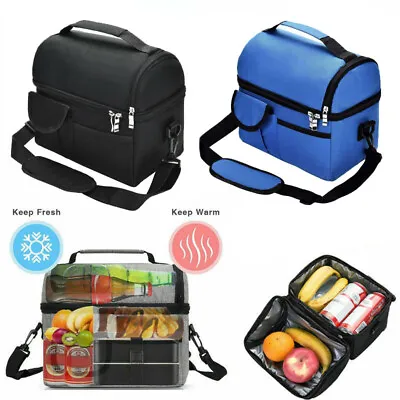 $11.99 • Buy Portable 8L Insulated Lunch Cooler Bag Box For Men Women Kids Storage Thermal