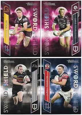 2024 Tla Nrl Traders 'sword & Shield' Cards - Choose Your Card • $5