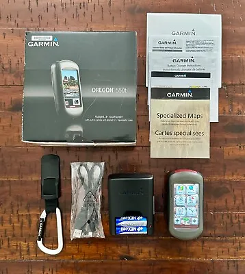 Garmin Oregon 550t Handheld GPS With Camera And Detailed U.S. Topographical Maps • $199