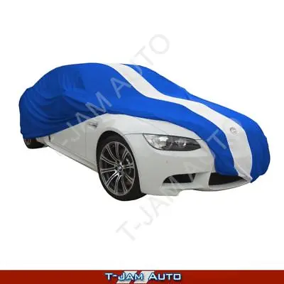 Show Car Cover Blue For Ford Mustang Fleece Lining Indoor Use • $146.45